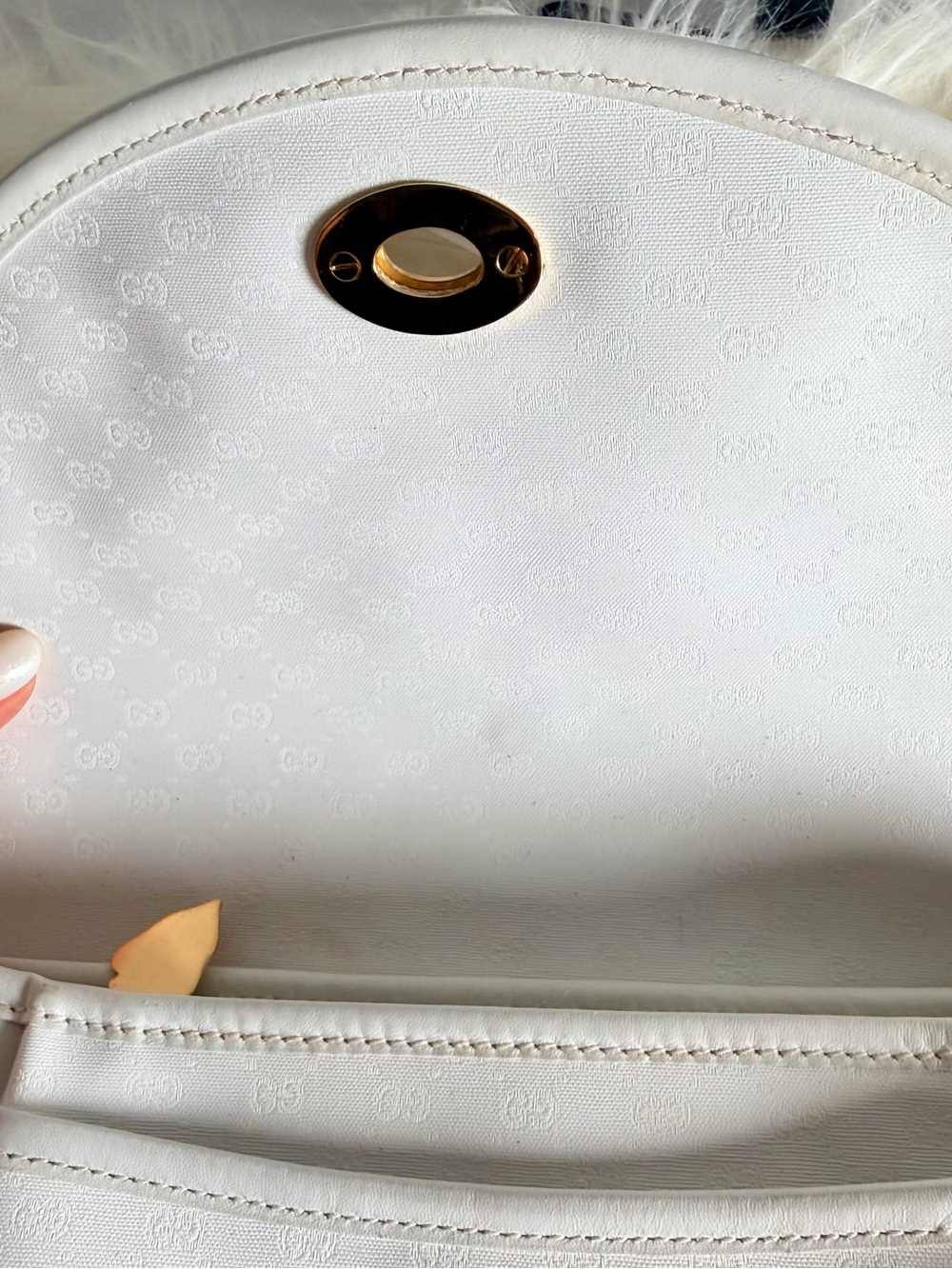 Vintage Gucci Micro GG Monogram Saddle Crossbody - Picture 12 of 16